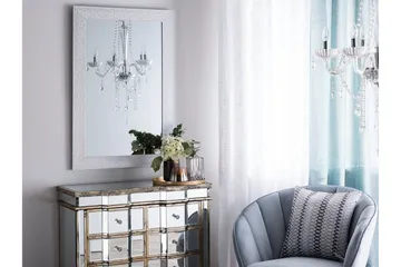 Mervent Spegel 61 cm - Silver - Inredning - Spegel - Väggspegel