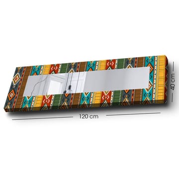 Mokhcha Dekorspegel 40x120 cm Christmas - Canvas/Flerfärgad - Inredning - Spegel - Väggspegel