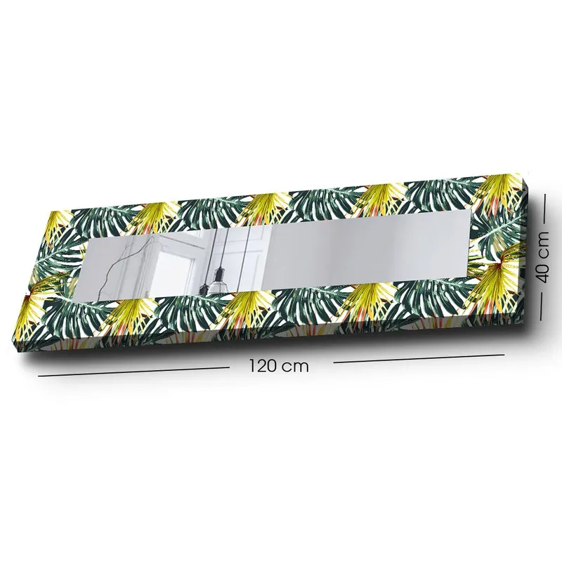 Mokhcha Dekorspegel 40x120 cm Christmas - Canvas/Flerfärgad - Inredning - Spegel - Väggspegel