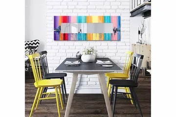 Mokhcha Dekorspegel 40x120 cm Christmas - Canvas/Flerfärgad - Inredning - Spegel - Väggspegel