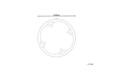 Väggspegel Monclova - Inredning - Spegel - Hallspegel
