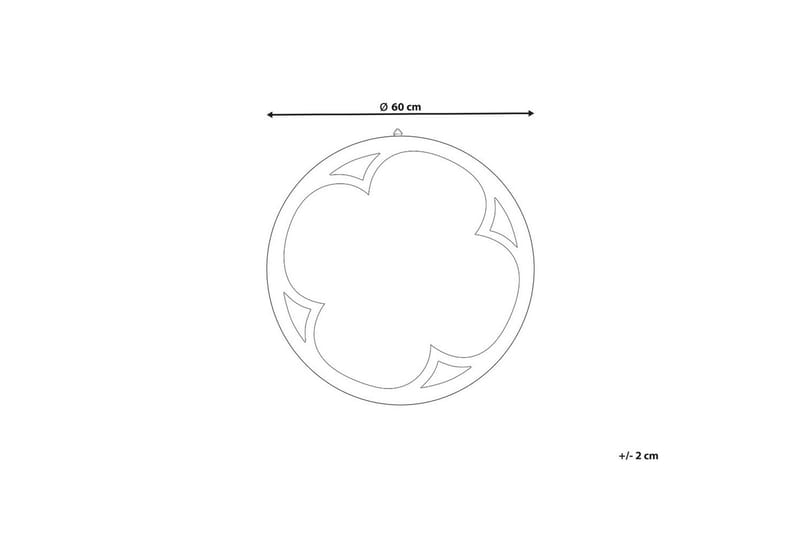 Väggspegel Monclova - Inredning - Spegel - Hallspegel