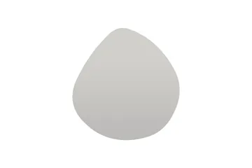 Omilo Spegel 60 cm Asymmetrisk - Svart - Inredning - Spegel - Väggspegel