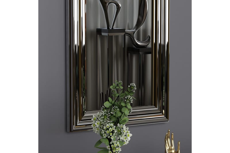 Ozze Spegel 30 cm Rektangulär - Silver - Inredning - Spegel - Väggspegel