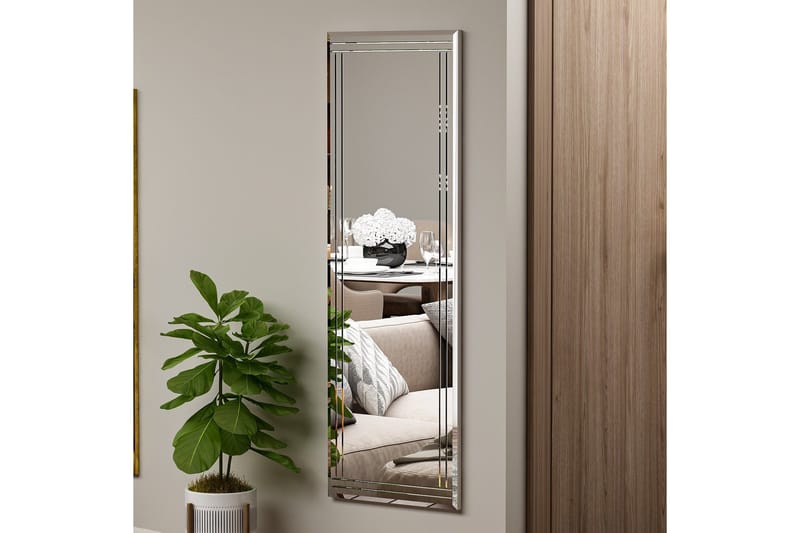 Pauli Spegel 40 cm Rektangulär, Vit