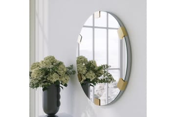 Porp Spegel 60 cm Rund - Guld - Inredning - Spegel - Väggspegel