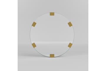 Porp Spegel 60 cm Rund - Guld - Inredning - Spegel - Väggspegel
