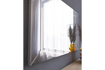 Rosan Spegel 50 cm Rektangulär - Vit - Inredning - Spegel - Väggspegel