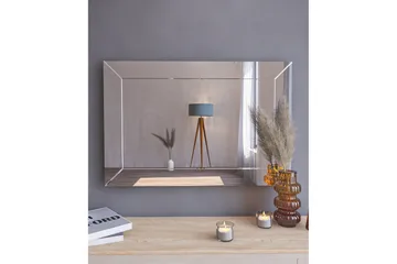 Rosan Spegel 50 cm Rektangulär - Vit - Inredning - Spegel - Väggspegel