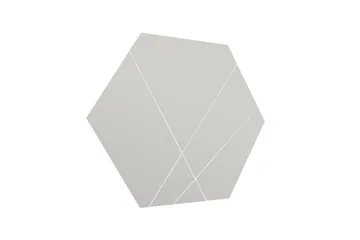 Rubby Spegel 70 cm Rektangulär - Vit - Inredning - Spegel - Väggspegel