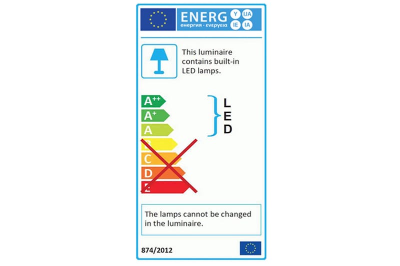 Rund badrumsspegel med LED-belysning 60 cm Krom - Lyfco - Inredning - Spegel - Väggspegel