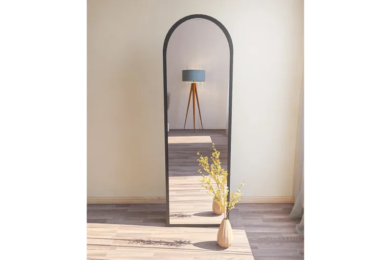 Rusele Spegel 50 cm Rektangulär - Svart - Inredning - Spegel - Väggspegel