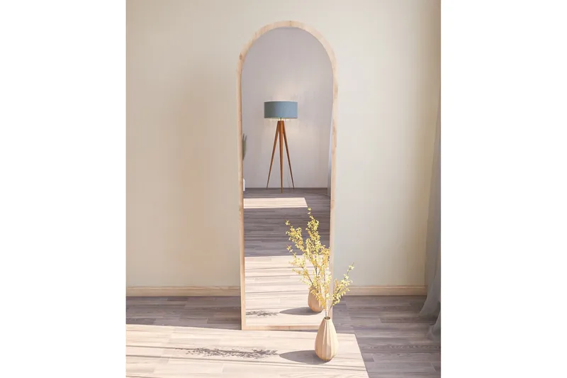 Rusele Spegel 50 cm Rektangulär - Trä/Natur - Inredning - Spegel - Väggspegel