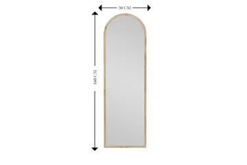 Rusele Spegel 50 cm Rektangulär - Trä/Natur - Inredning - Spegel - Väggspegel