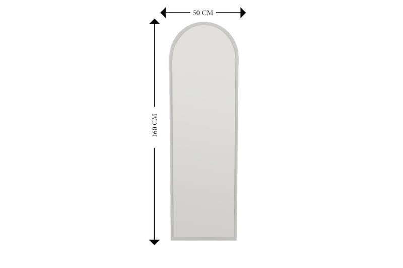 Rusele Spegel 50 cm Rektangulär - Vit - Inredning - Spegel - Väggspegel