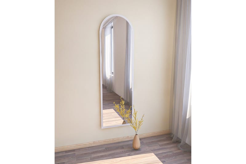 Rusele Spegel 50 cm Rektangulär, Vit