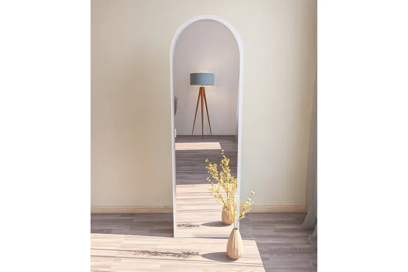 Rusele Spegel 50 cm Rektangulär - Vit - Inredning - Spegel - Väggspegel