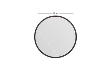 Sada Spegel 60 cm Rektangulär - Svart - Inredning - Spegel - Väggspegel