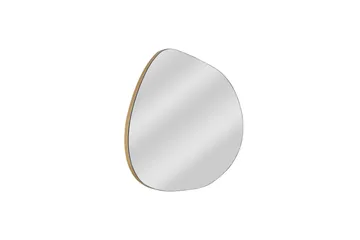 Samtens Spegel 75 cm Rektangulär - Guld - Inredning - Spegel - Väggspegel