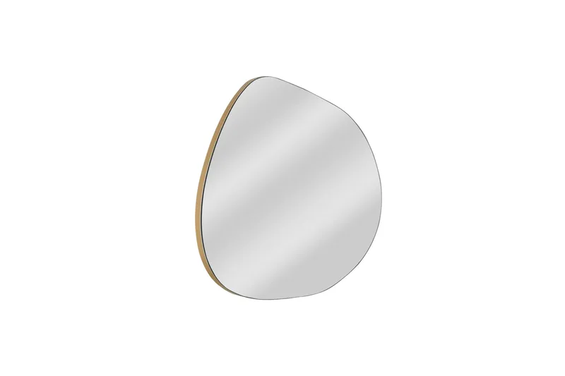 Samtens Spegel 75 cm Rektangulär - Guld - Inredning - Spegel - Väggspegel