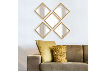 Sarata Spegel 3 Delar - Inredning - Spegel - Väggspegel