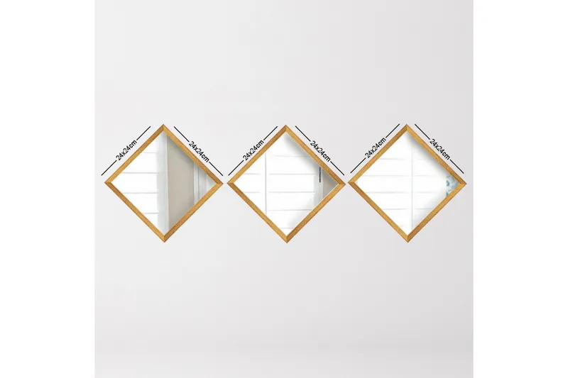 Sarata Spegel, Guld/Silver