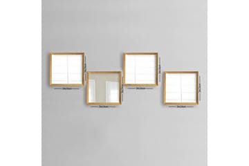 Sarata Spegel - Guld/Silver - Inredning - Spegel - Väggspegel