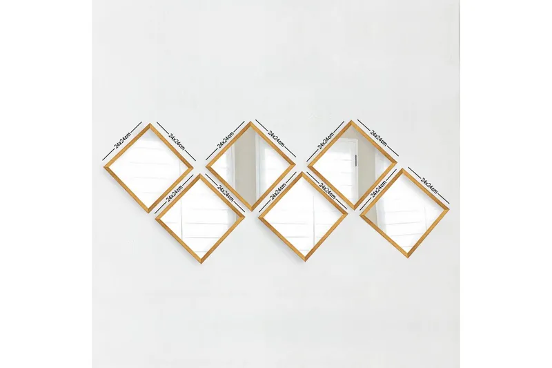 Sarata Spegel, Guld/Silver