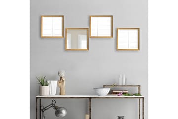 Sarata Spegel - Guld/Silver - Inredning - Spegel - Väggspegel