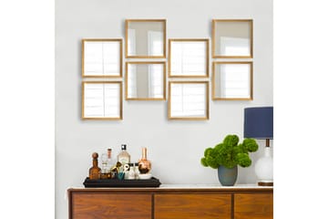 Sarata Spegel - Guld/Silver - Inredning - Spegel - Väggspegel