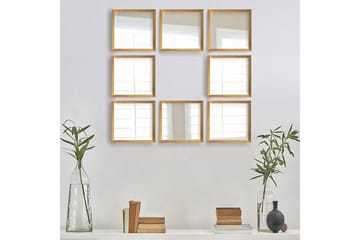 Sarata Spegel - Guld/Silver - Inredning - Spegel - Väggspegel