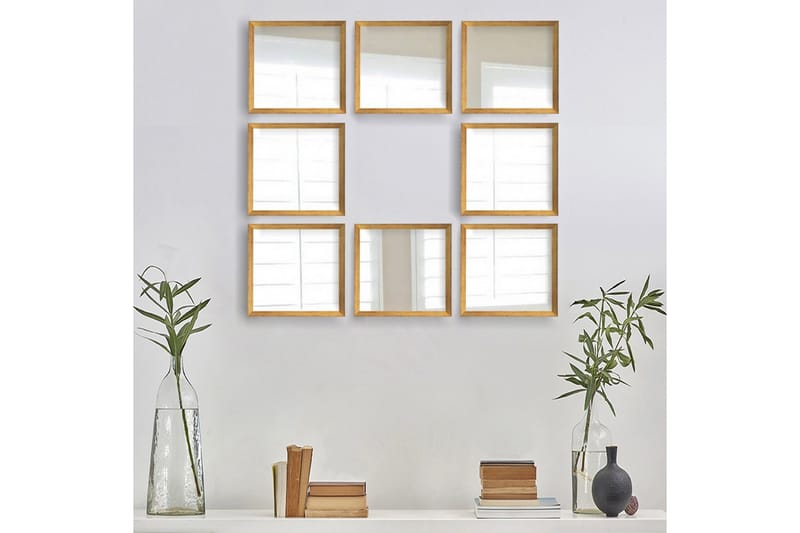 Sarata Spegel - Guld/Silver - Inredning - Spegel - Väggspegel