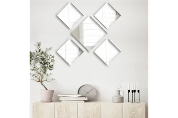 Sarata Spegel - Silver - Inredning - Spegel - Väggspegel