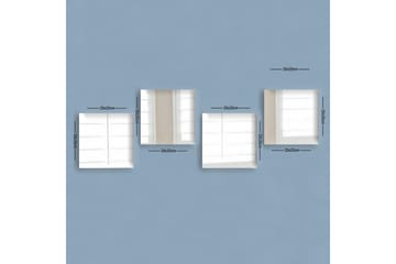 Sarata Spegel - Silver - Inredning - Spegel - Väggspegel