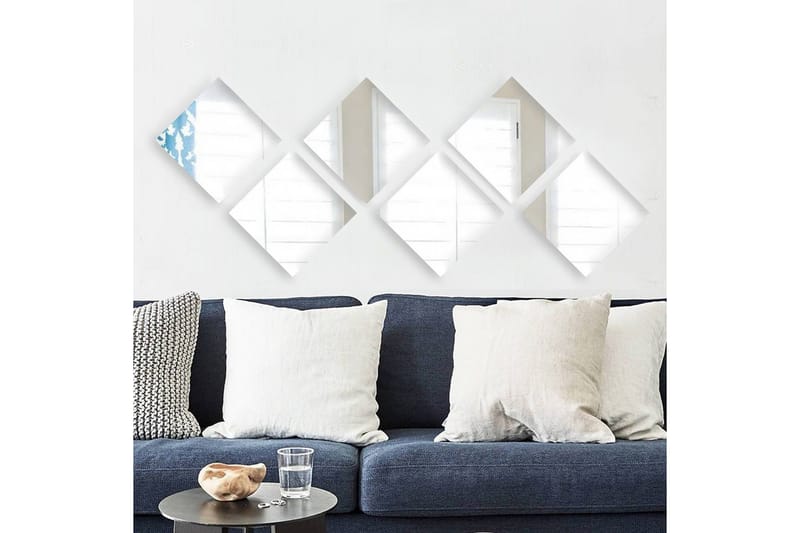 Sarata Spegel - Silver - Inredning - Spegel - Väggspegel