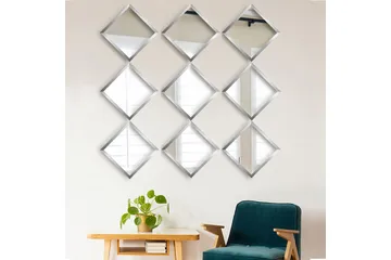 Sarata Spegel - Silver - Inredning - Spegel - Väggspegel