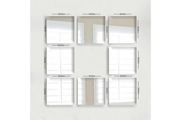 Sarata Spegel - Silver - Inredning - Spegel - Väggspegel