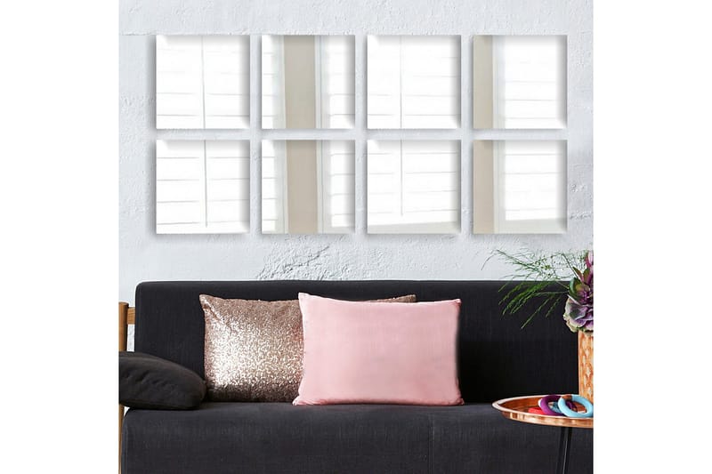 Sarata Spegel - Silver - Inredning - Spegel - Väggspegel