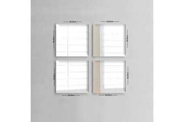 Sarata Spegel - Silver - Inredning - Spegel - Väggspegel