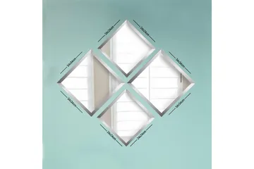 Sarata Spegel - Silver - Inredning - Spegel - Väggspegel