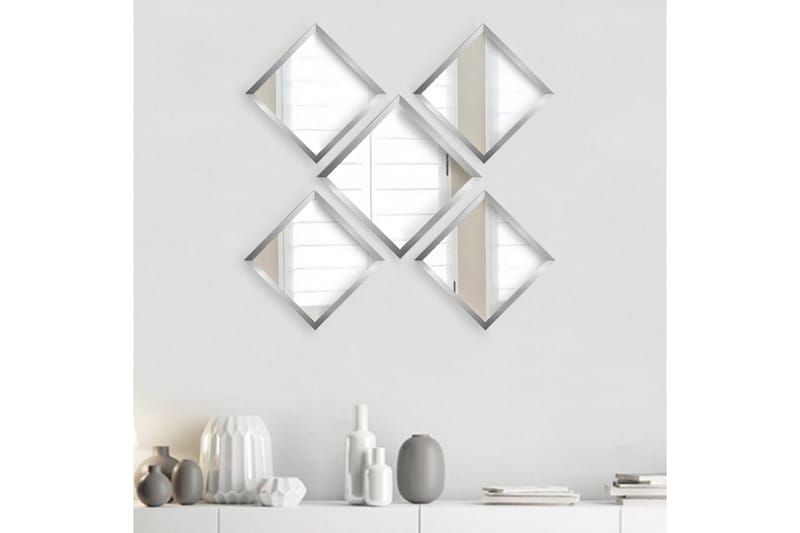 Sarata Spegel - Silver - Inredning - Spegel - Väggspegel