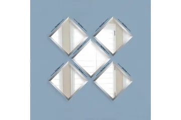 Sarata Spegel - Silver - Inredning - Spegel - Väggspegel