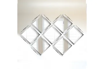 Sarata Spegel - Silver - Inredning - Spegel - Väggspegel