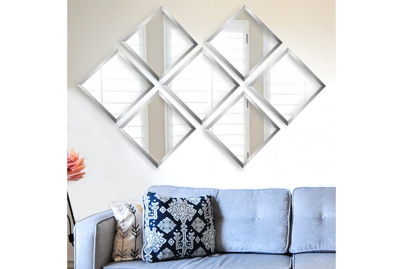 Sarata Spegel - Silver - Inredning - Spegel - Väggspegel