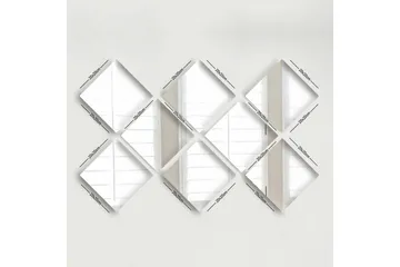 Sarata Spegel - Silver - Inredning - Spegel - Väggspegel