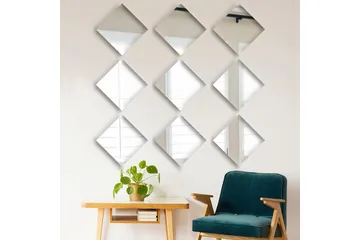 Sarata Spegel - Silver - Inredning - Spegel - Väggspegel