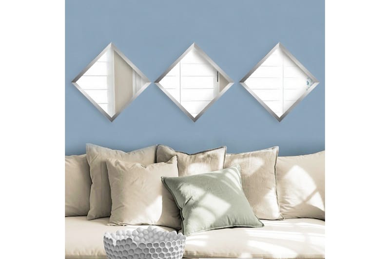 Sarata Spegel - Silver - Inredning - Spegel - Väggspegel