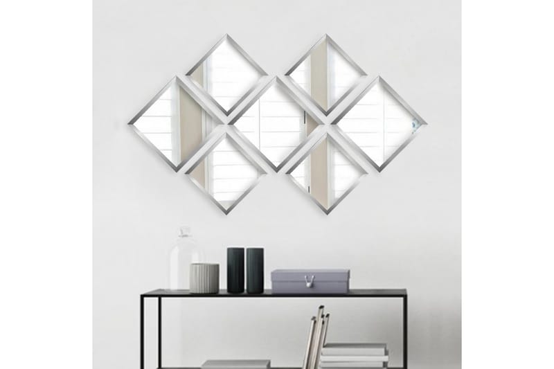 Sarata Spegel - Silver - Inredning - Spegel - Väggspegel