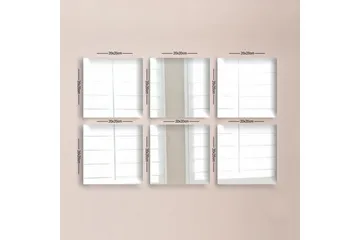 Sarata Spegel - Silver - Inredning - Spegel - Väggspegel