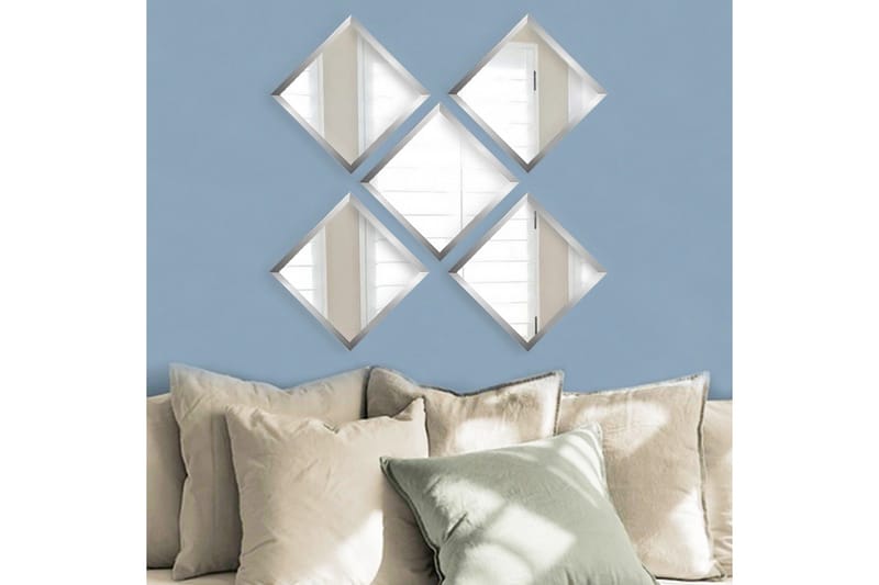 Sarata Spegel - Silver - Inredning - Spegel - Väggspegel